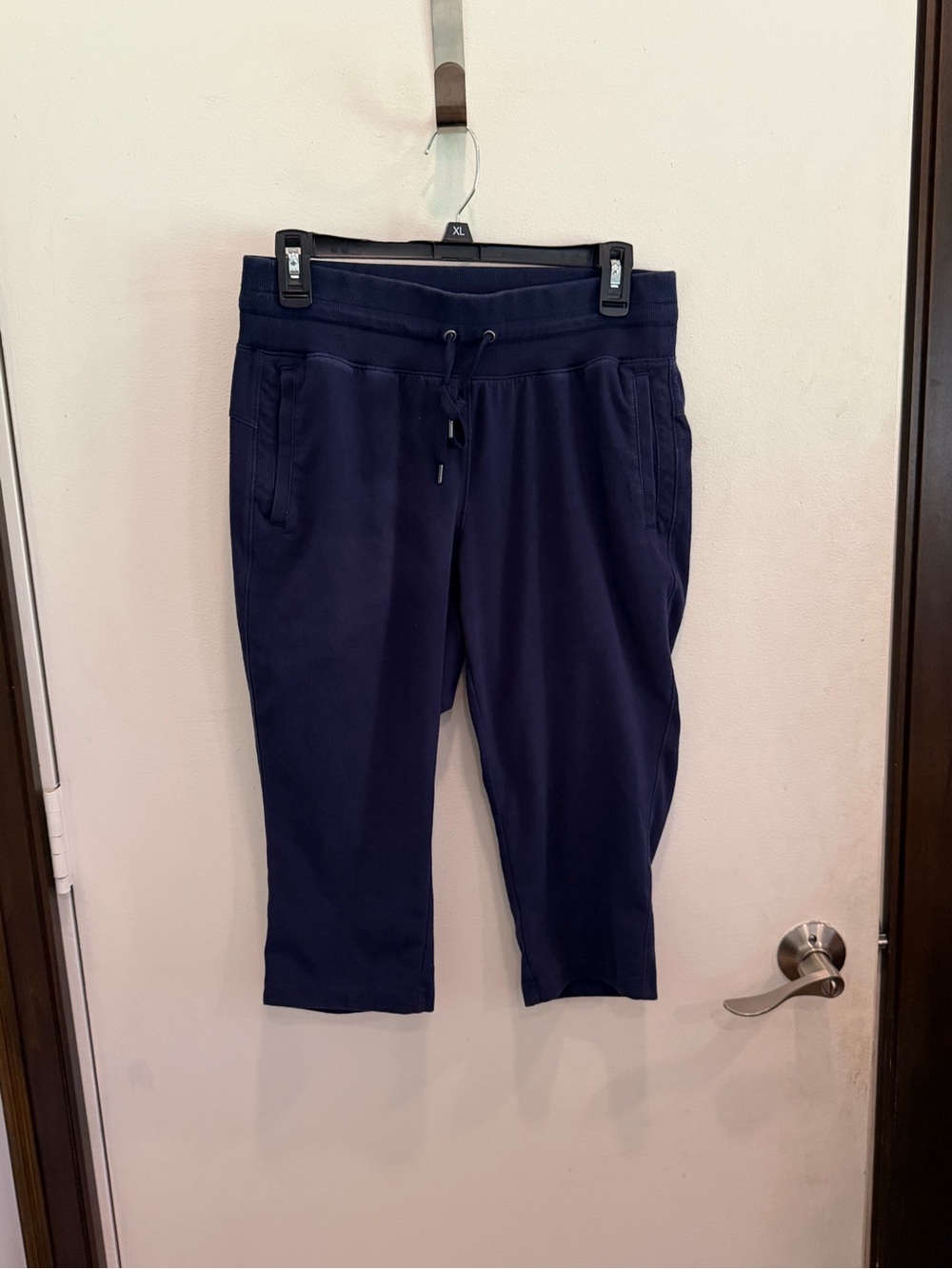 tek gear Navy Blue Drawstring Jogger capris